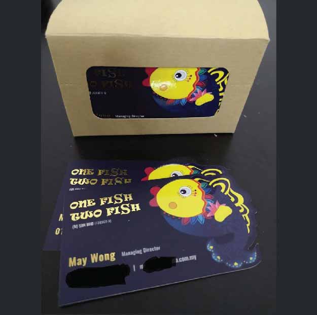 DIE CUT SERVICE<br>L Die Cut Name Card 1